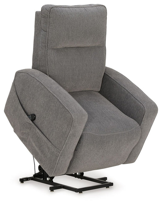 Starganza - Power Lift Recliner - Gray by Ashley – view 2