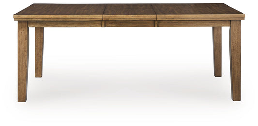 Urbinforte - Dining Room Butterfly Extension Table - Light Brown by Ashley – view 2