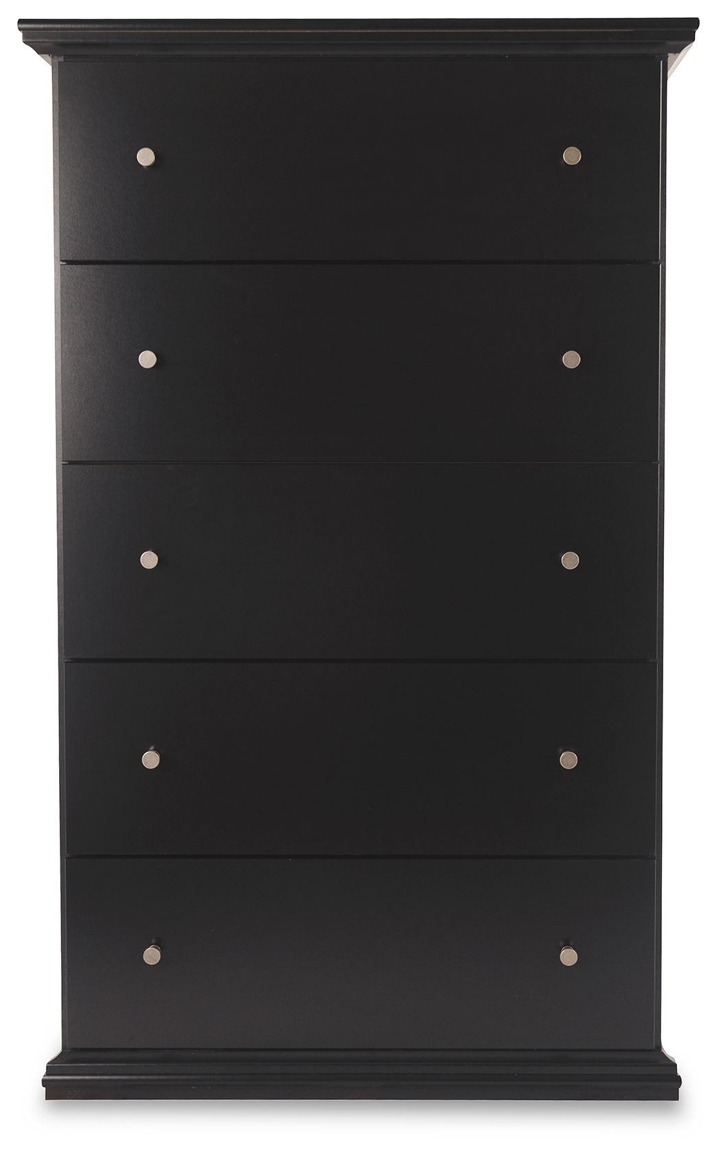 Maribel - Five Drawer Chest - Black by Ashley – view 4