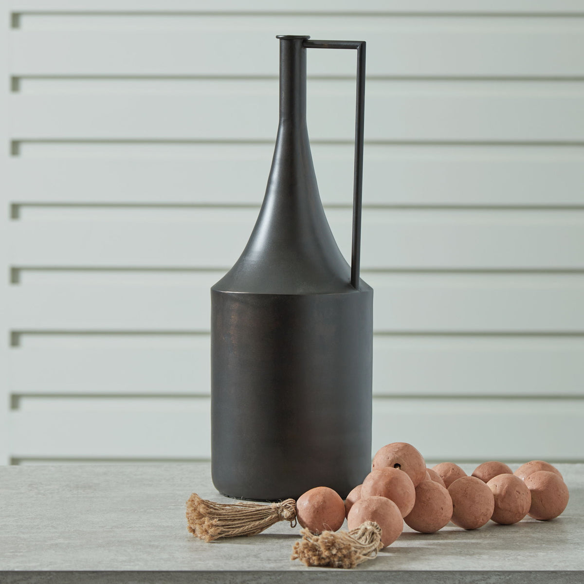 Zainforth - Vase - 20" - Distressed Brown by Ashley – view 4