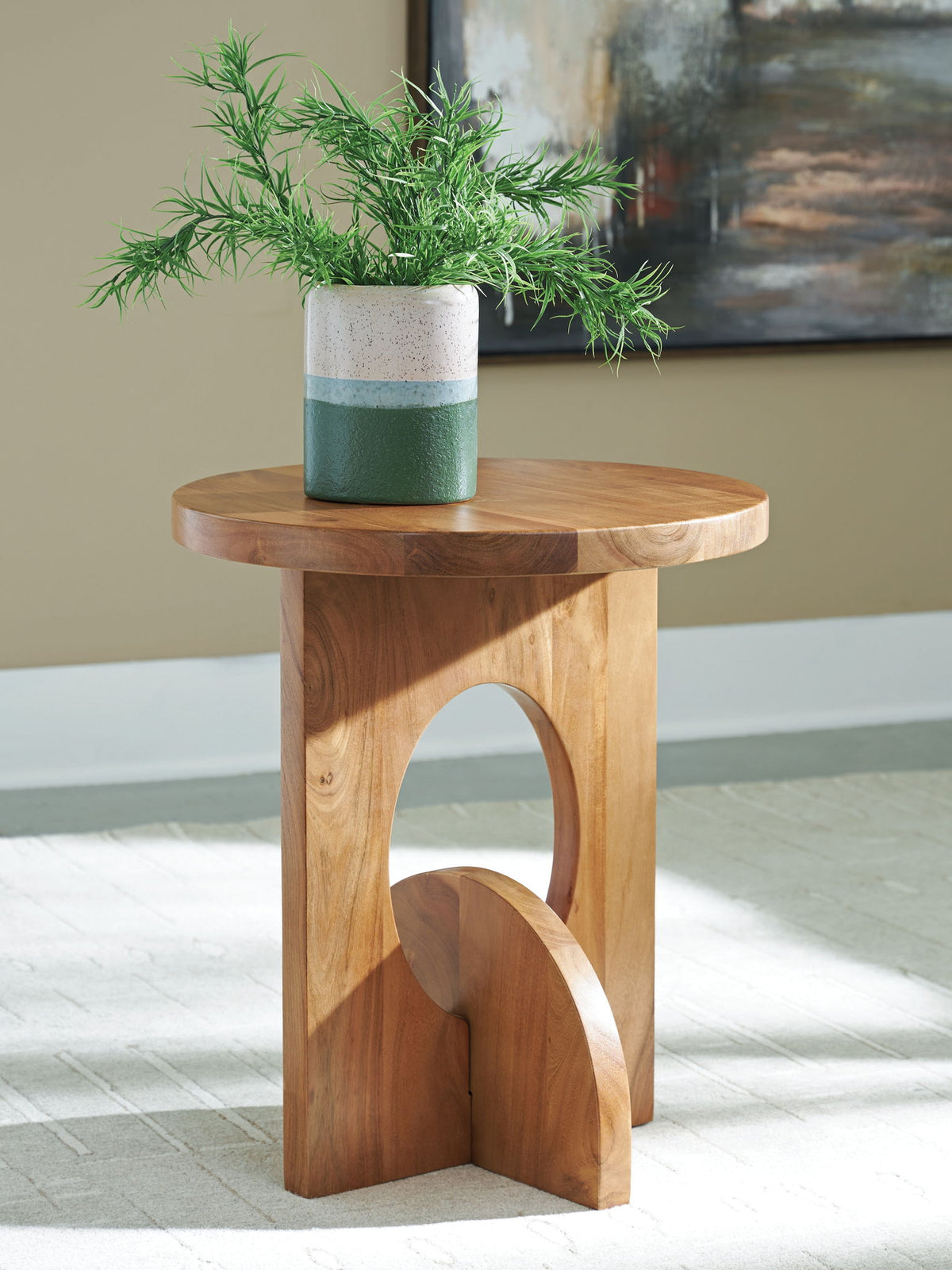 Hollbourne - Accent Table - Brown by Ashley – view 4