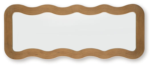 Ellisonville - Floor Mirror - Brown by Ashley – view 2