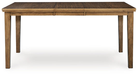 Urbinforte - Counter Height Dining Extension Table - Light Brown by Ashley – view 2