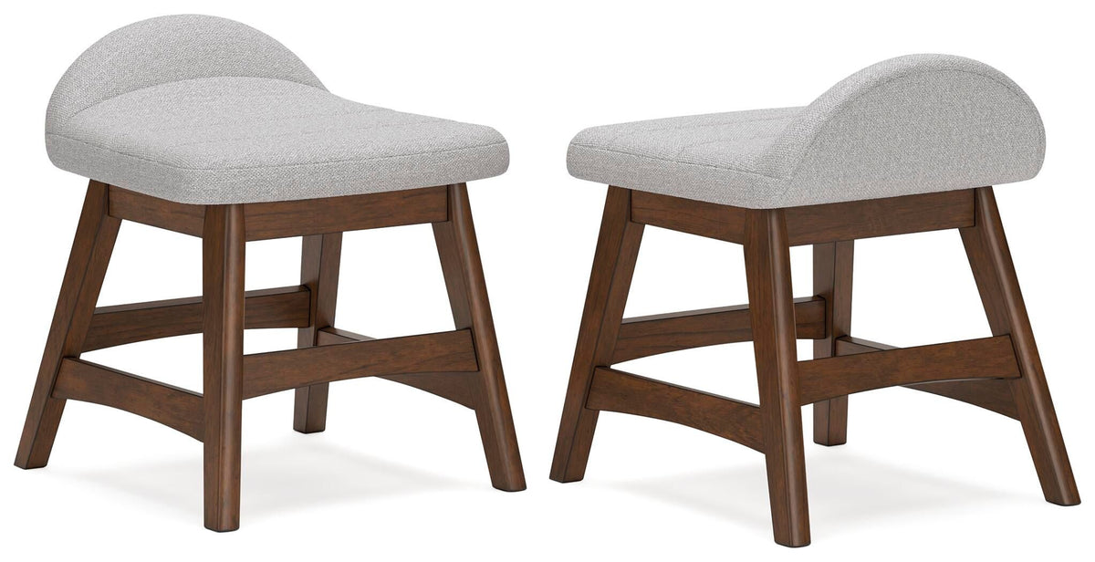 Lyncott - Home Office Desk Chair - Light Gray / Brown by Ashley – view 4