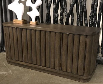 Darimore - Extra Large TV Stand - Burnished Brown by Ashley – TV Stands