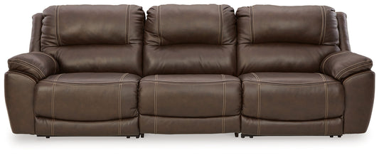 Dunleith - 3 Piece Power Reclining Sectional by Ashley – view 2