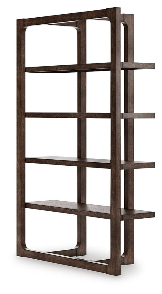Breckington - Bookcase - Dark Brown by Ashley – view 2