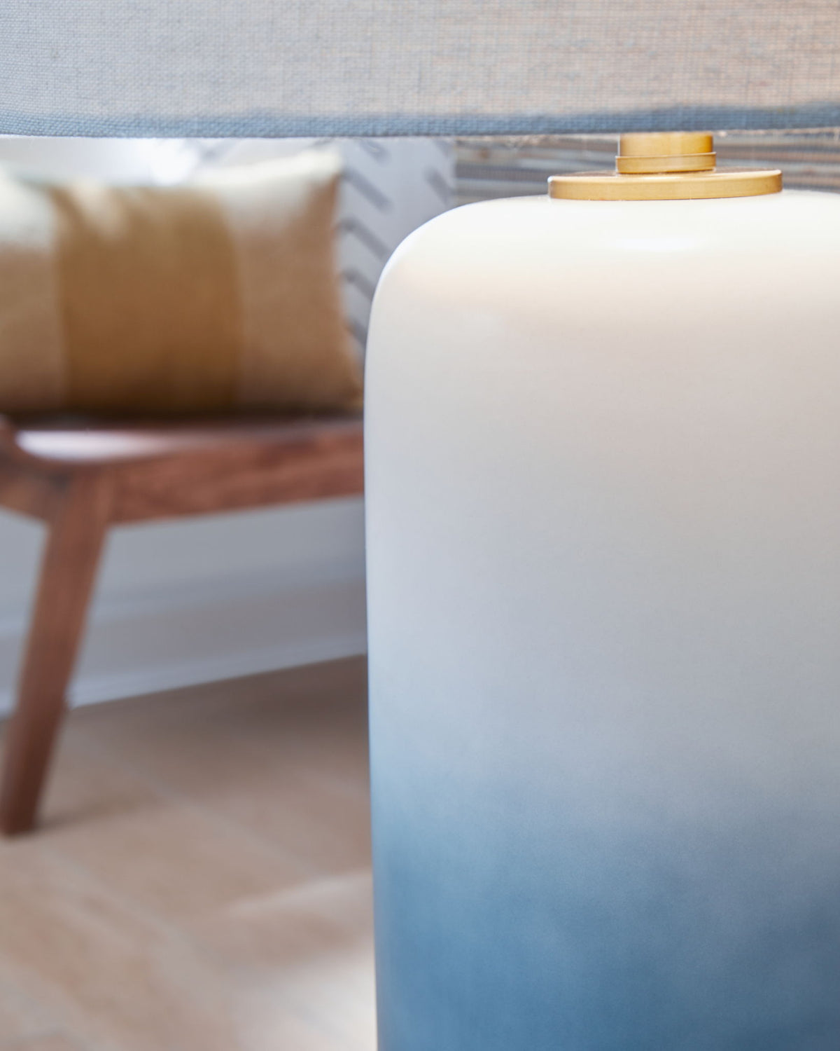 Lemrich - Ceramic Table Lamp - White by Ashley – view 4