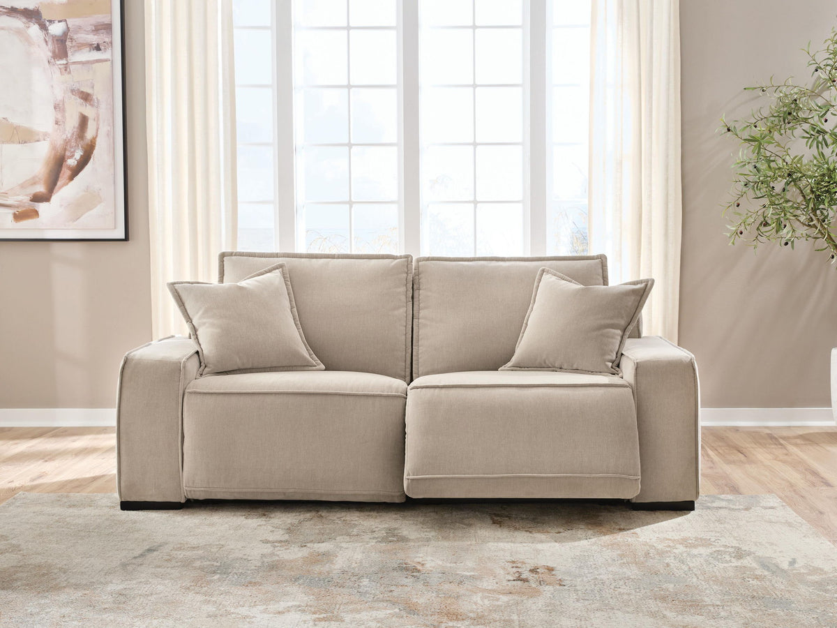 Carceri - 2-Piece Power Reclining Sectional Loveseat - Cashmere – view 4
