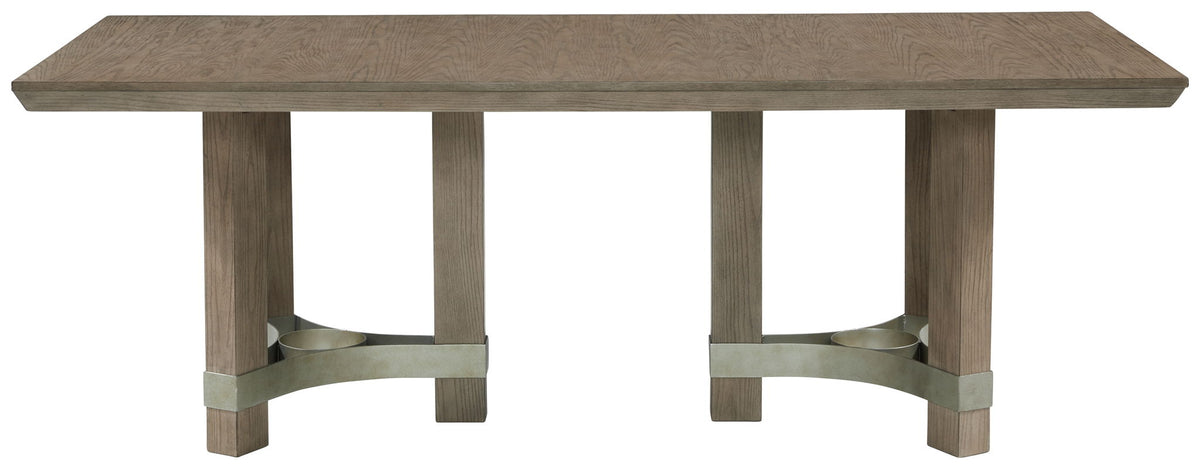 Chrestner - Rectangular Dining Room Table - Gray by Ashley – view 4