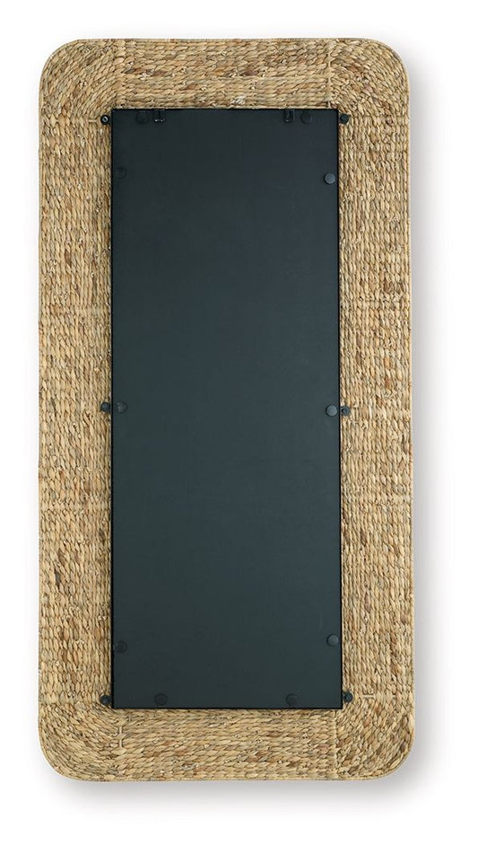 Norigan - Floor Mirror - Natural by Ashley – view 2