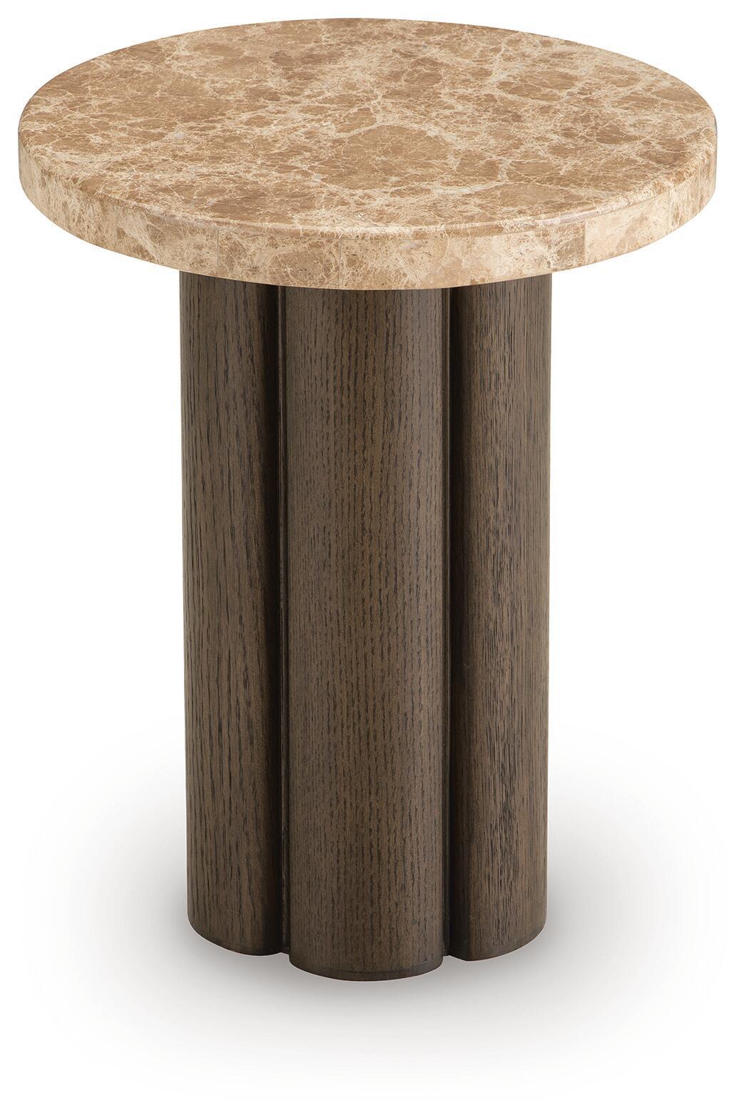 Darimore - Chair Side End Table - Burnished Brown by Ashley – view 4