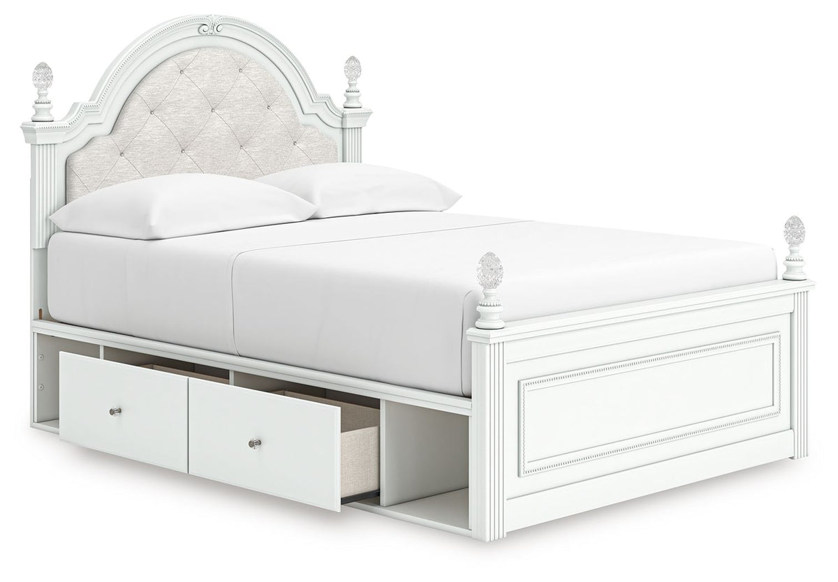 Kozlani - Upholstered Panel Storage Bed by Ashley – view 4