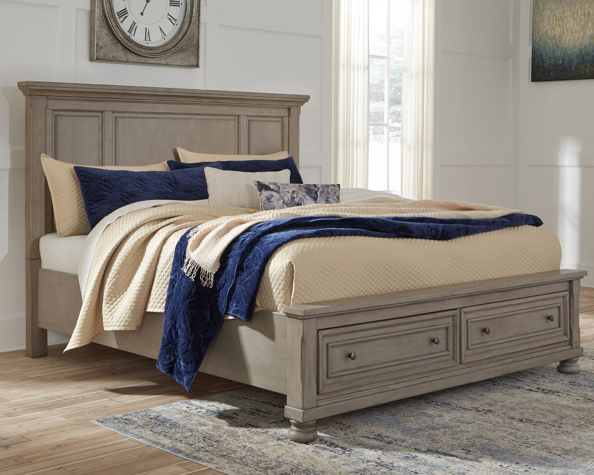 Lettner - Panel Storage Bed by Ashley – view 4