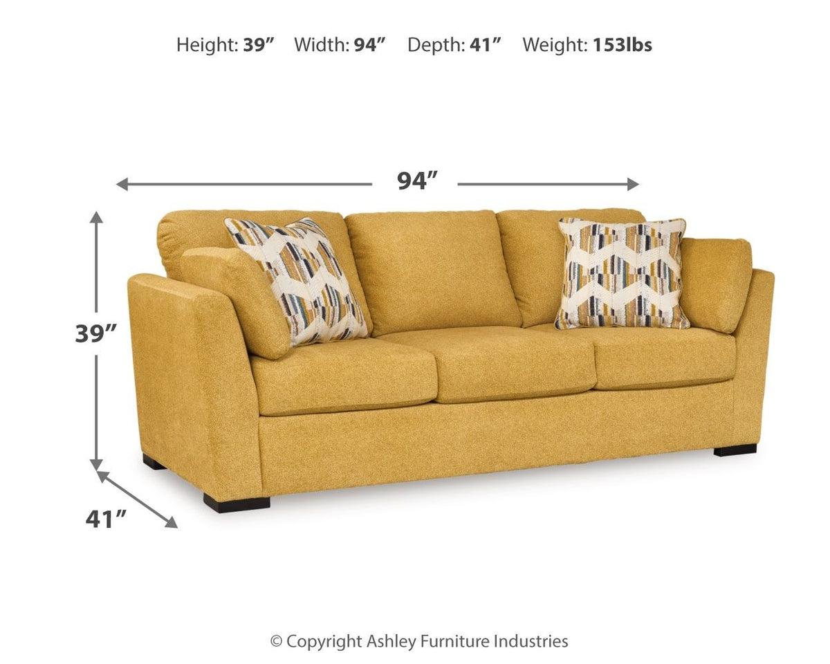 Keerwick - Sofa - Sunflower by Ashley – view 4