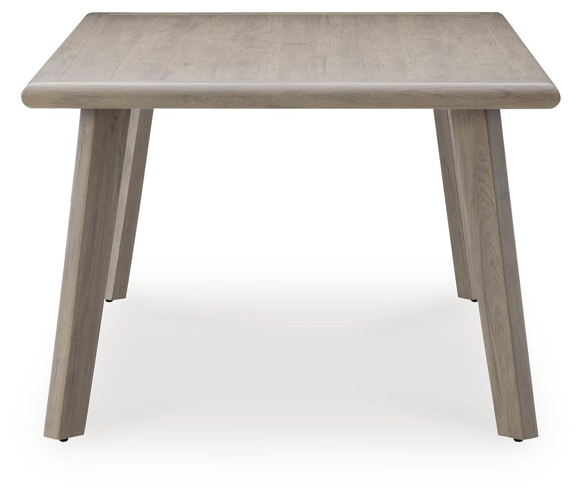 Cliff Trails - Rectangle Dining Table With Umbrella Option - Beige by Ashley – view 4