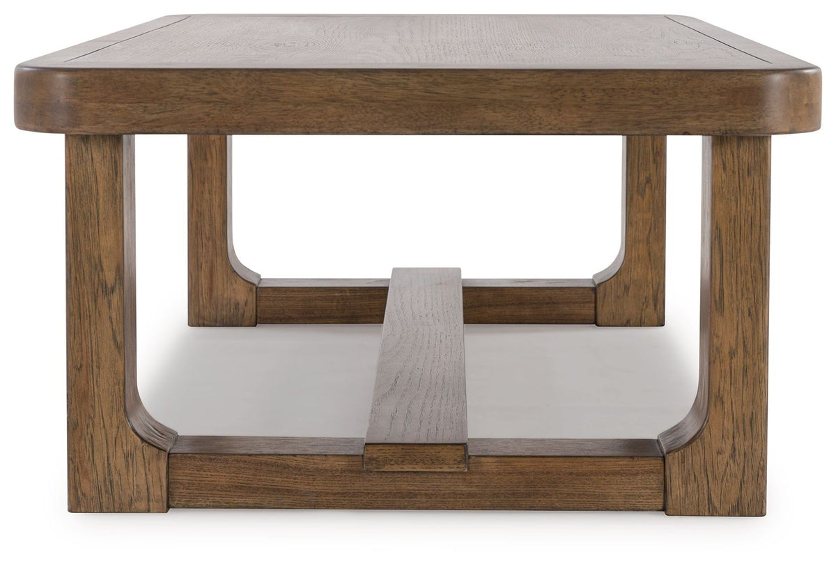 Cabalynn - Rectangular Cocktail Table - Light Brown by Ashley – view 4