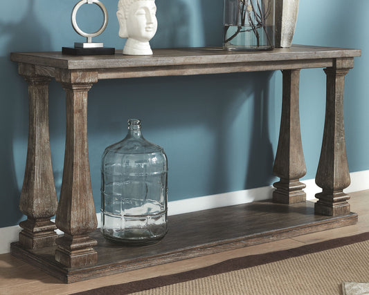 Johnelle - Sofa Table - Gray by Ashley – view 2