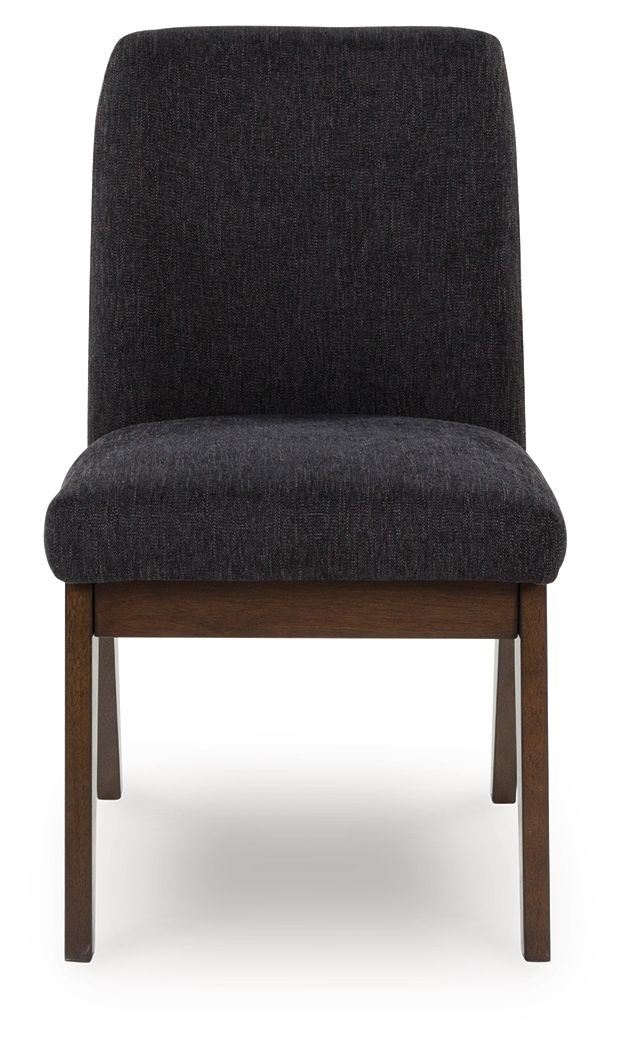 Dilenno - Dining Upholstered Side Chair (Set of 2) - Dark Brown by Ashley – view 4