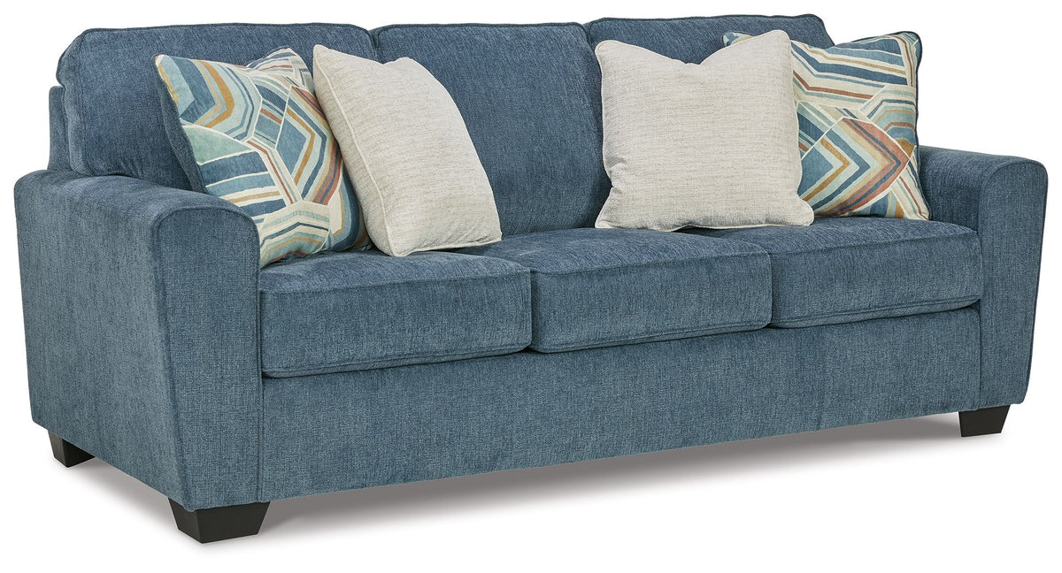 Cashton - Sofa - Blue by Ashley – view 4