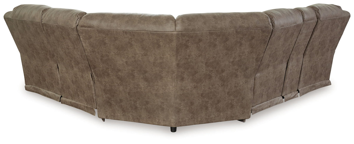 Ravenel - 3 Piece Reclining Sectional by Ashley – view 7