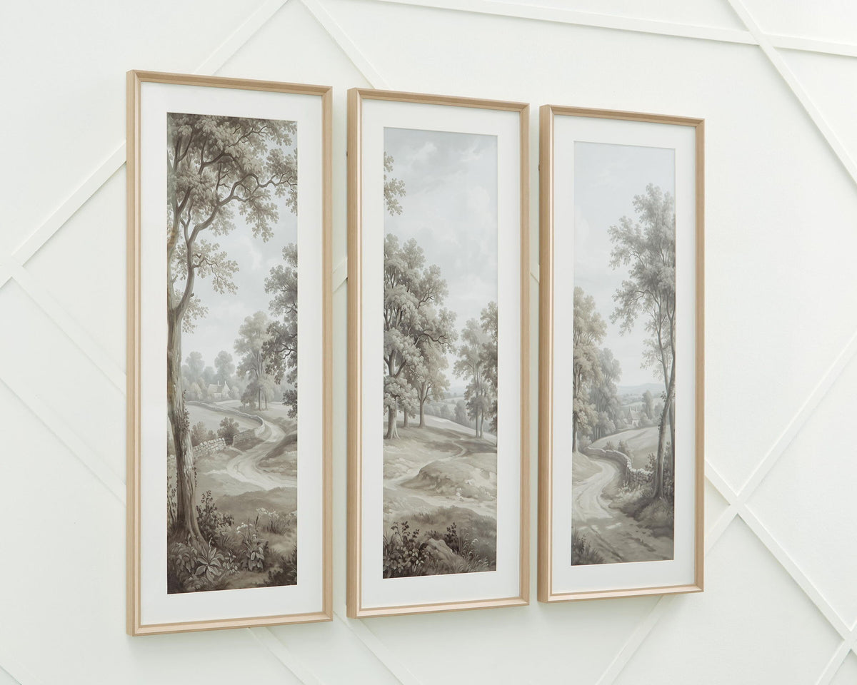 Dixonburg - Wall Art Set (Set of 3) - Taupe / Gray by Ashley – view 4