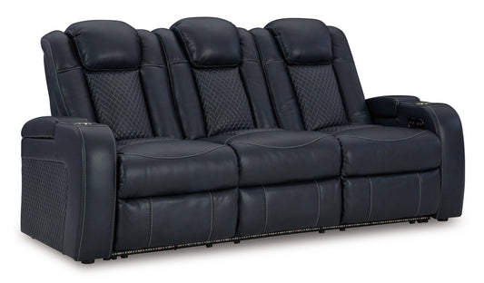 Fyne-dyme - Power Reclining Sofa With Adj Headrest by Ashley – view 2