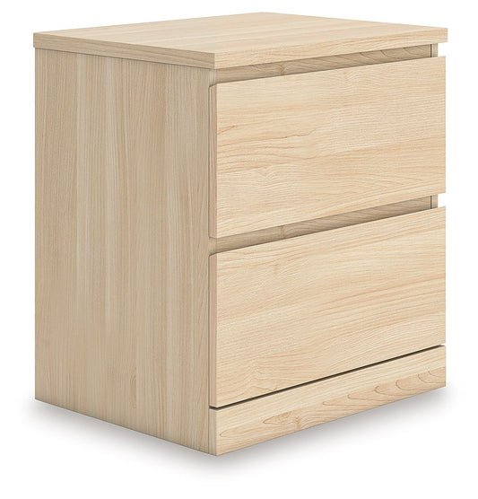 Onita - Two Drawer Night Stand by Ashley – view 2