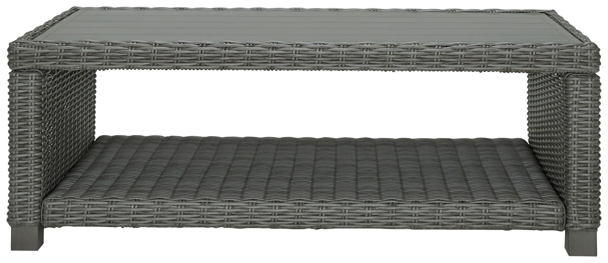 Elite Park - Rectangular Cocktail Table - Gray by Ashley – view 4