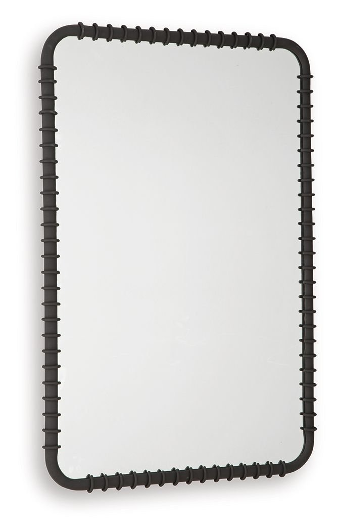 Judlow - Accent Mirror - Black by Ashley – view 4