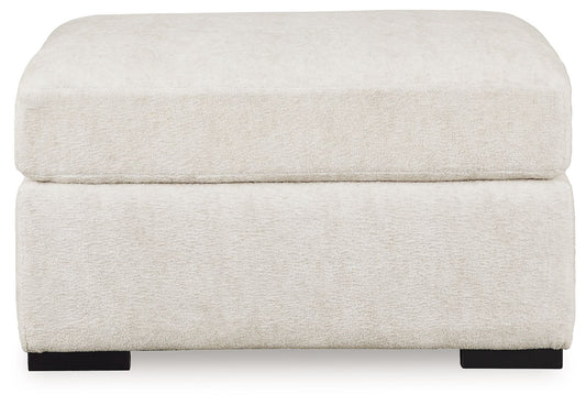 Chessington - Oversized Accent Ottoman - Ivory by Ashley – view 2