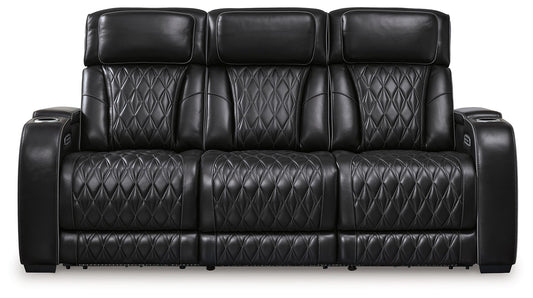 Boyington - Power Reclining Sofa With Adj Headrest by Ashley – view 2