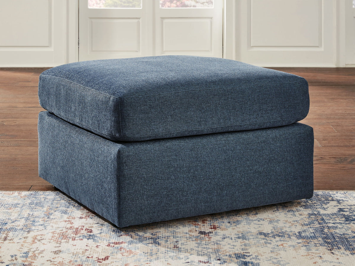 Modmax - Oversized Accent Ottoman - Fabric - Ink by Ashley – view 4