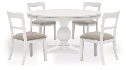 Greddinton - Round Dining Table Set – view 2