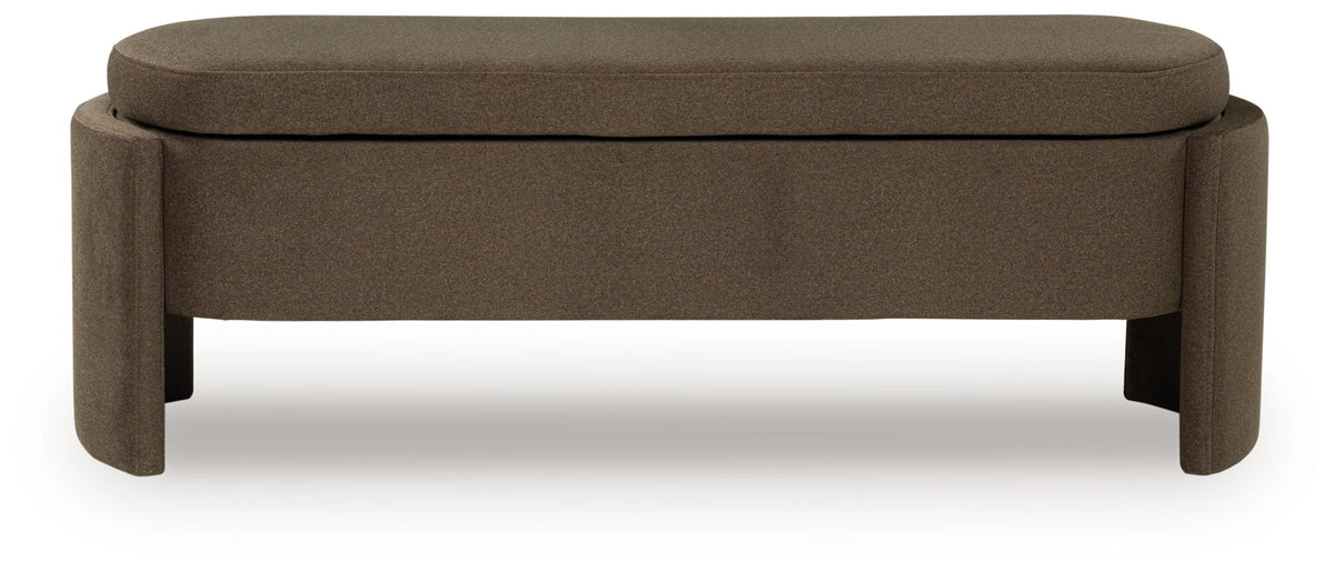 Vavuniya - Storage Bench - Brown by Ashley – view 4