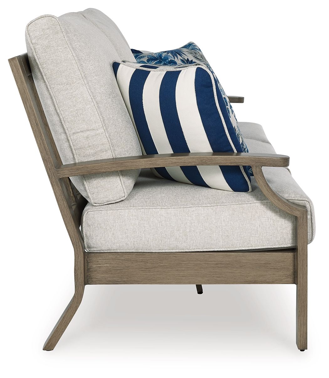 Rainier Ranch - Sofa With Cushion - Brown / Beige by Ashley – view 4