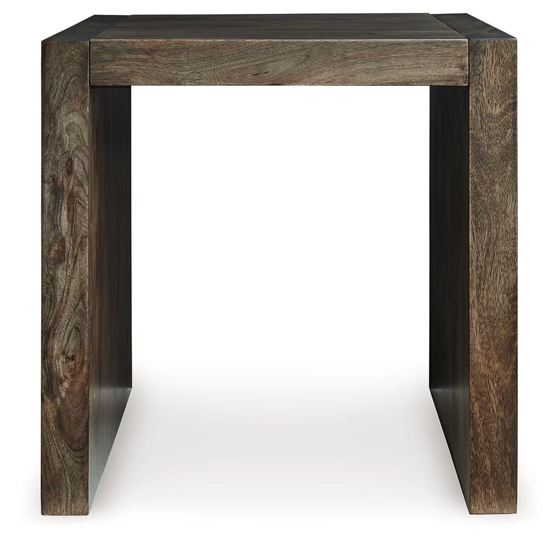 Dreggan - Square End Table - Brown by Ashley – view 4