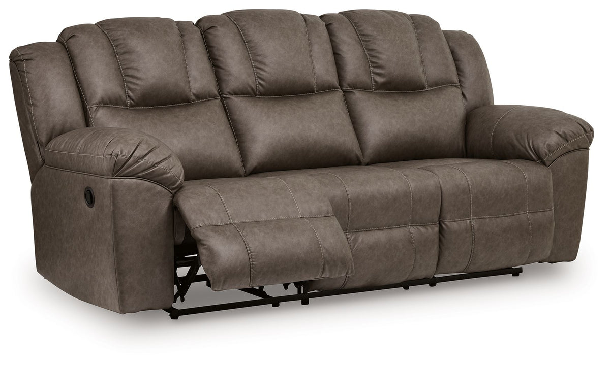 Lowilla - Reclining Sofa - Driftwood by Ashley – view 4