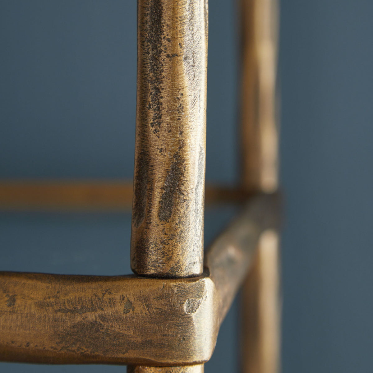 Ryandale - Bookcase - Antique Brass Finish by Ashley – view 4