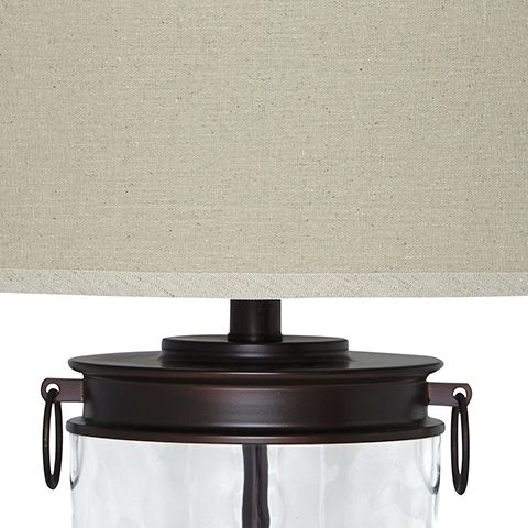 Tailynn - Glass Table Lamp - Clear / Bronze Finish by Ashley – view 4