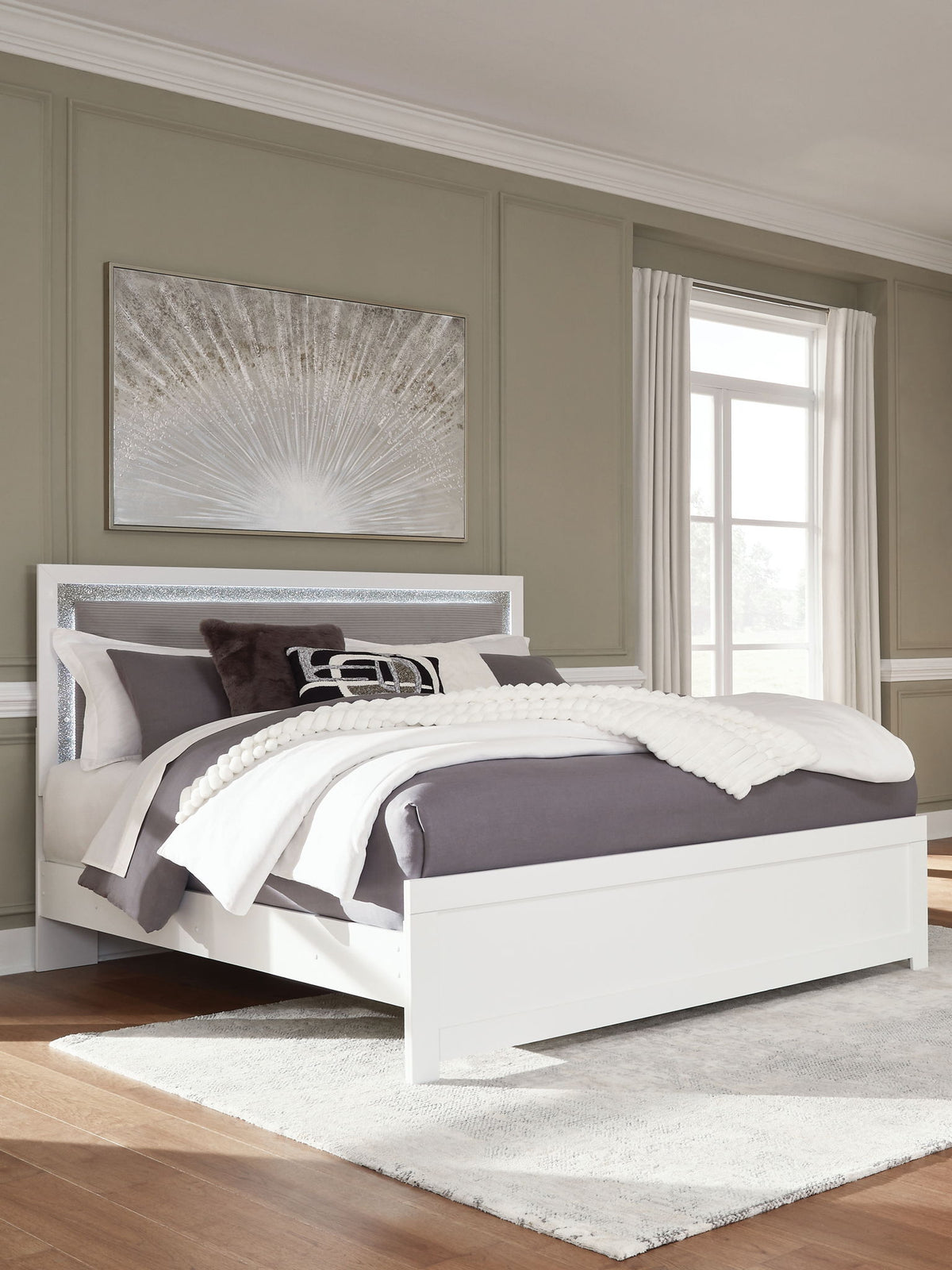 Maeling - Upholstered Panel Bed by Ashley – view 16