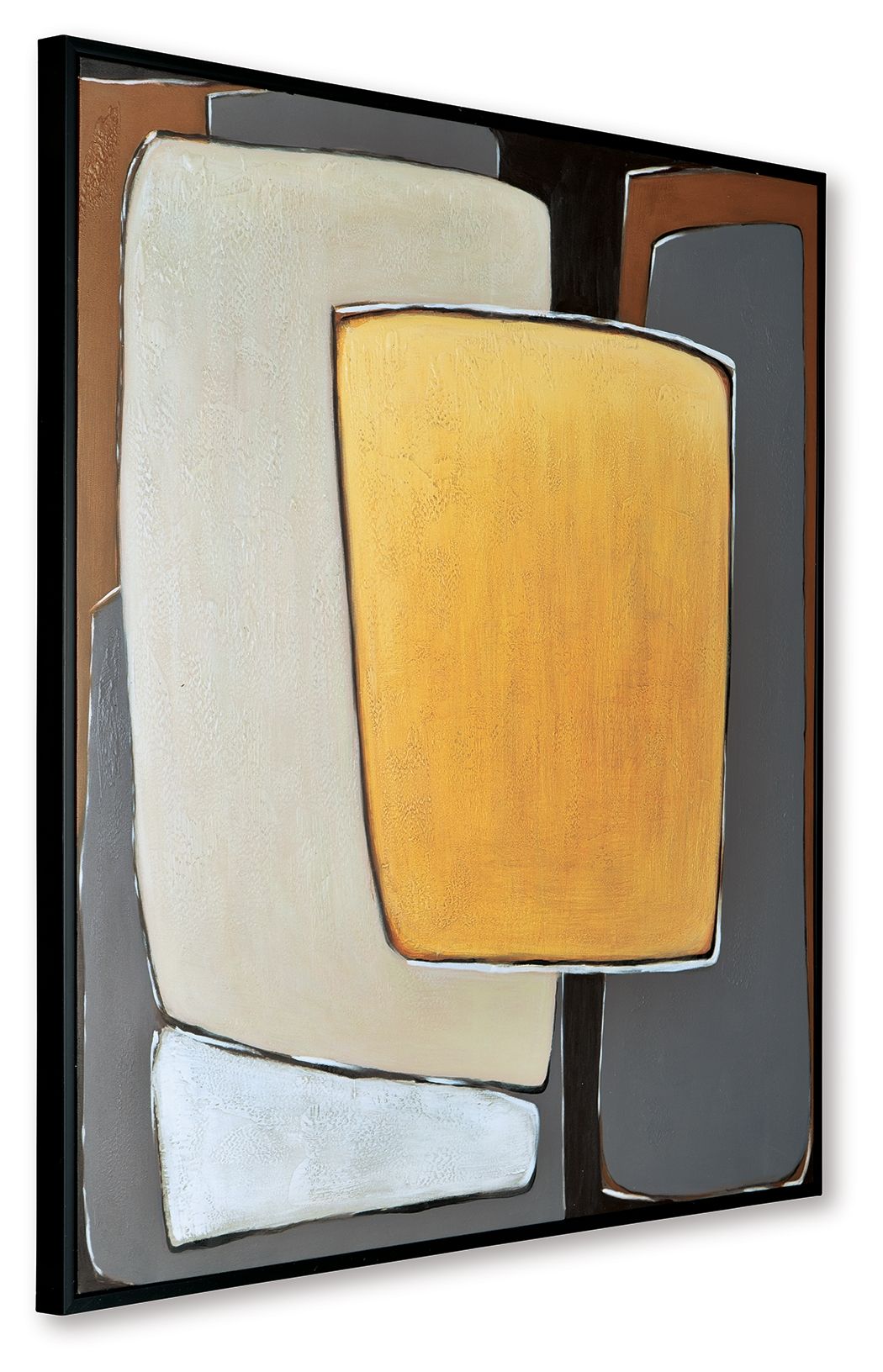 Actman - Wall Art - Cream / Brown / Gray by Ashley – view 4
