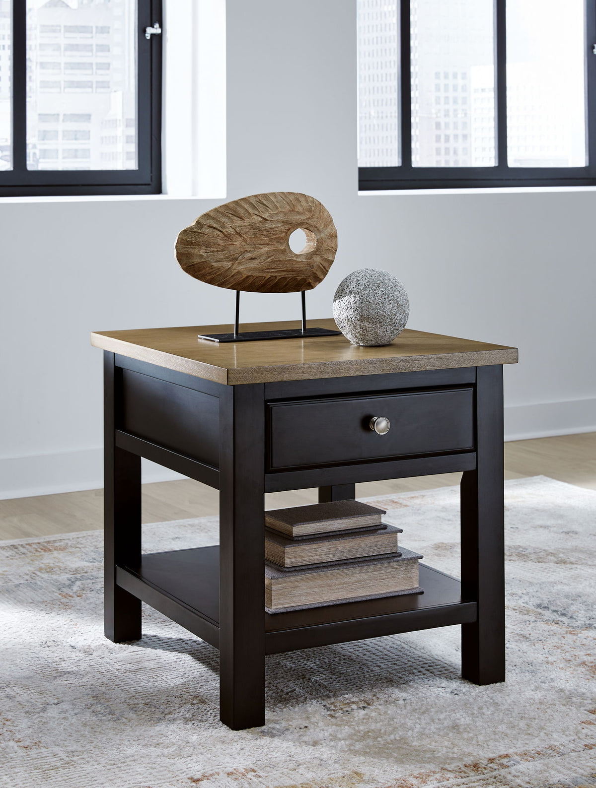 Drazmine - Rectangular End Table - Brown by Ashley – view 4