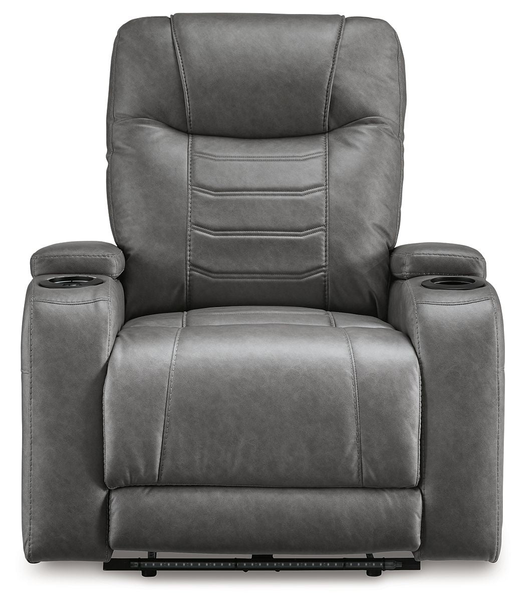 Schooner Rocks - Power Recliner / Adj Headrest by Ashley – view 8