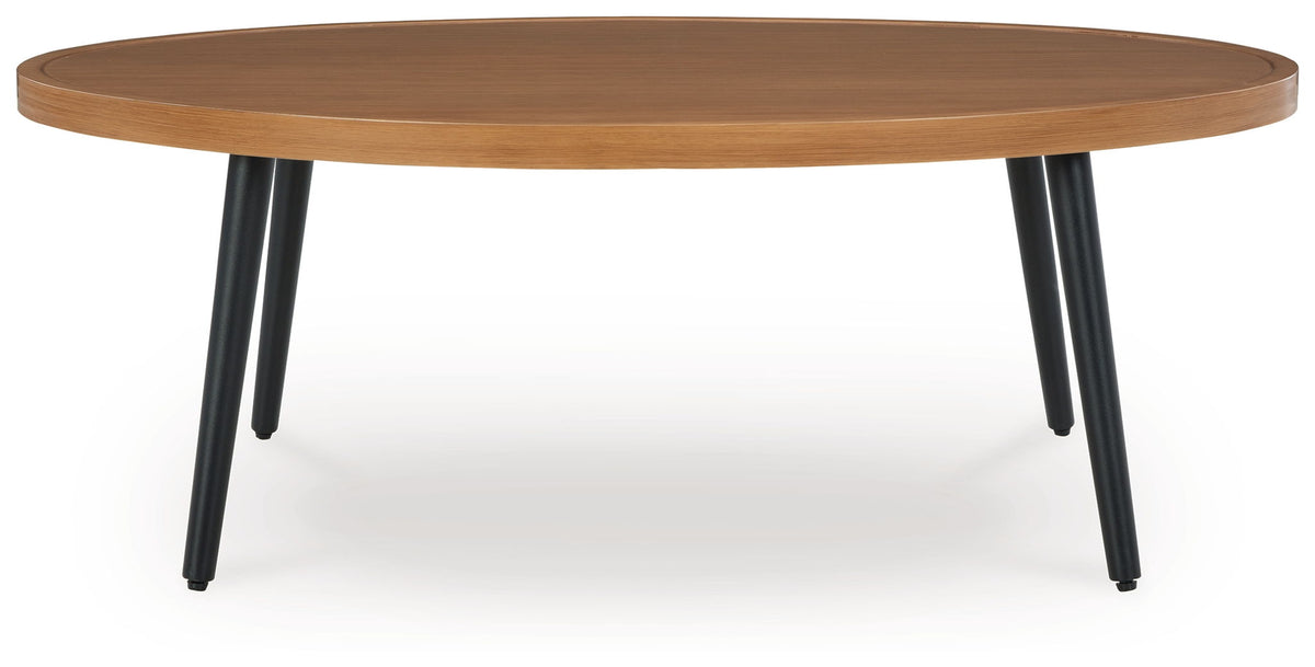 Horizon Hall - Cocktail Table - Two-tone Brown by Ashley – view 2