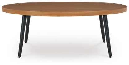 Horizon Hall - Cocktail Table - Two-tone Brown by Ashley – view 2