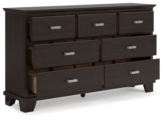 Covetown - Dresser - Dark Brown by Ashley – view 2