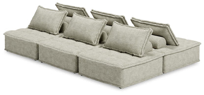 Bales - 6 Piece Sectional by Ashley – Stationary Sectionals