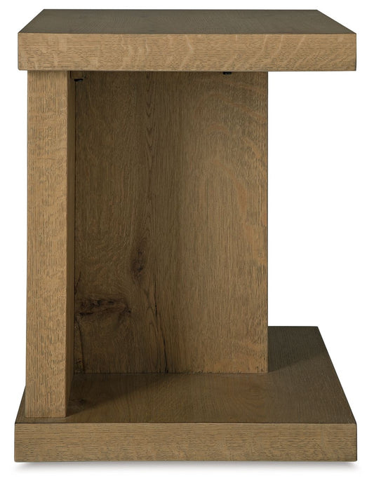 Brinstead - Chair Side End Table - Light Brown by Ashley – view 2