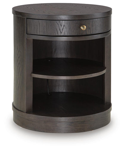 Leighmour - Accent Table - Dark Brown by Ashley – Accent Tables